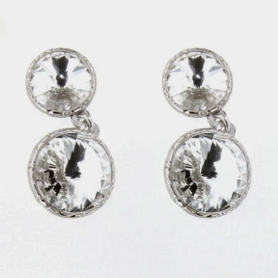 Orecchini in Argento 925 doppio punto luce