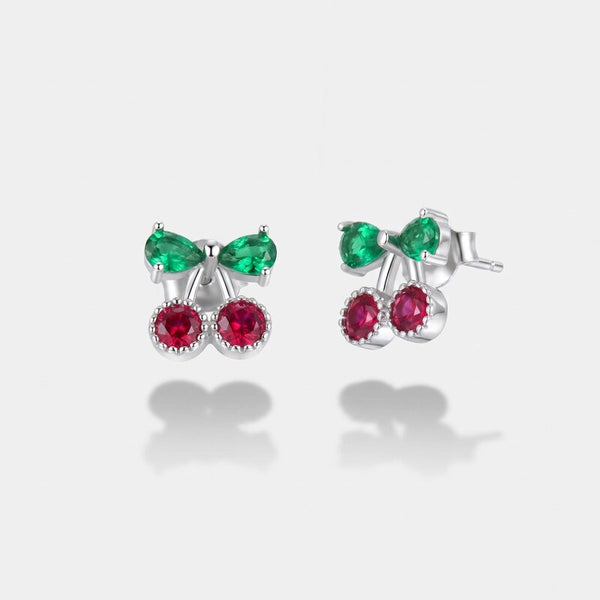 Orecchini in Argento 925 con zirconi colorati - BYSIMON gioielli