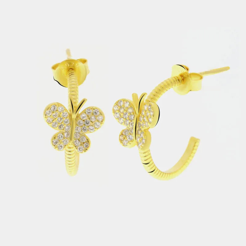 Sephla oro placcato in argento Sterling 925 4 poli 7 mm quadrato zircone orecchini, colore: Silver, cod. MLO&SED00003YG Sephla oro placcato in argento Sterling 925 4 poli 7 mm quadrato zircone orecchini, colore: Silver, cod. MLO&SED00003YG