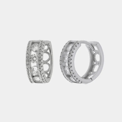 925 Silver hoop earrings