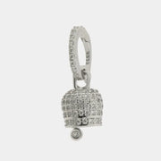 Ciondolo in Argento 925 con campanella zirconata