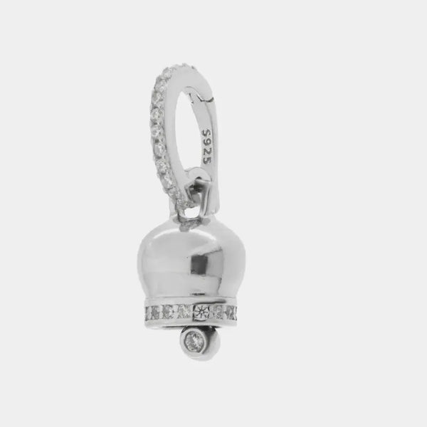 Ciondolo in Argento 925 con campanella
