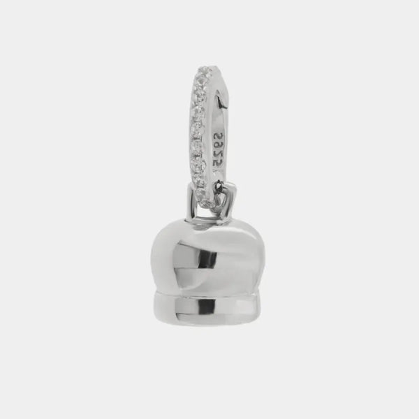 Ciondolo in Argento 925 con campanella