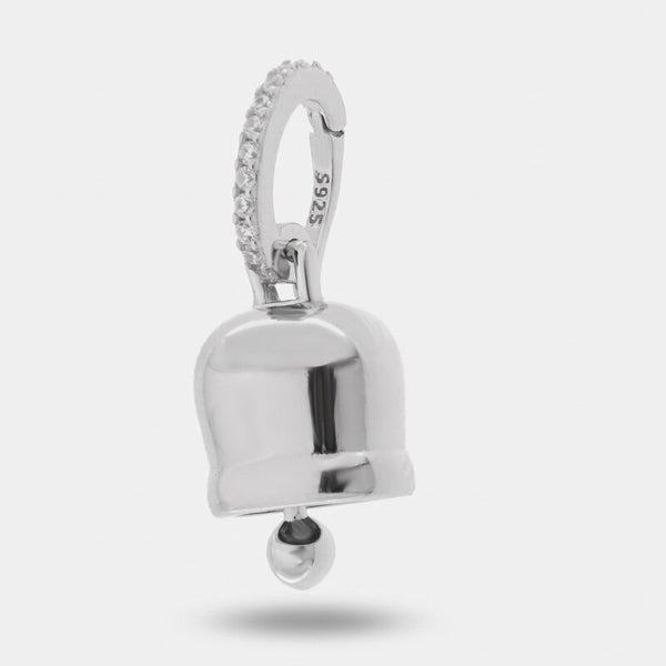 Ciondolo in Argento 925 con campanella