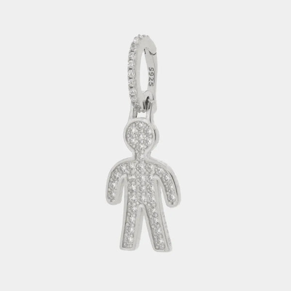 Ciondolo in Argento 925 con papà