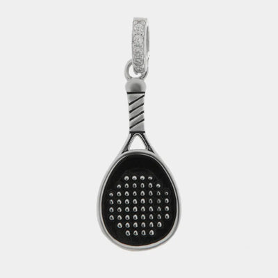 Ciondolo in Argento 925 racchetta padel Collezione Hanoi - BYSIMON gioielli
