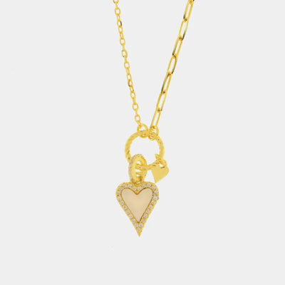 Collana in Argento 925 con cuore pendente BYSIMON - gioiello BySimon