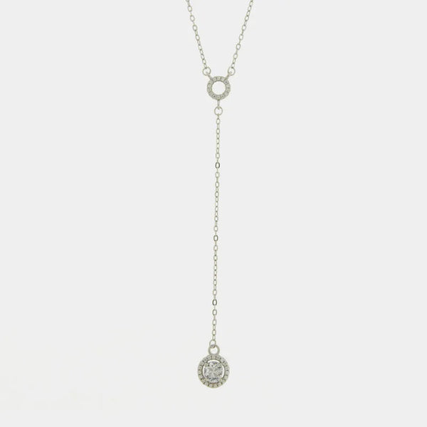Collana in Argento 925 punto luce pendente - BYSIMON gioielli