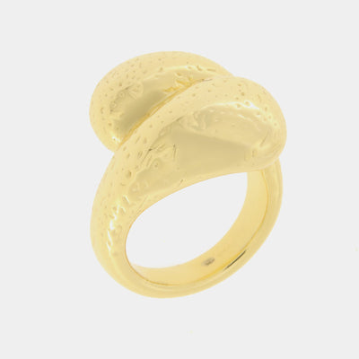 Anello in Argento 925 incrociato SIMEONE - gioiello BySimon