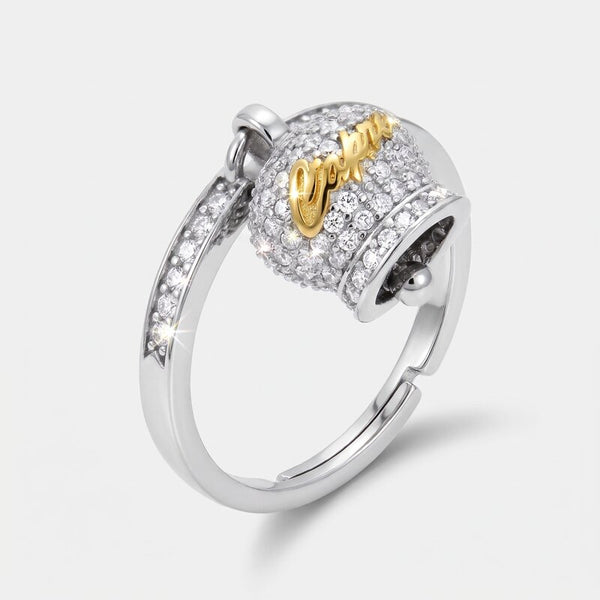 Anello in Argento 925 campanella Capri zirconata - BYSIMON gioielli