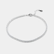 Bracciale in Argento 925 tennis con zirconi bianchi - BYSIMON gioielli