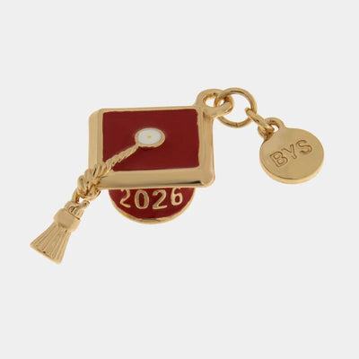 Metal Pendant Graduate Charm 2026