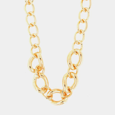 Collana in Metallo a girocollo groumette
