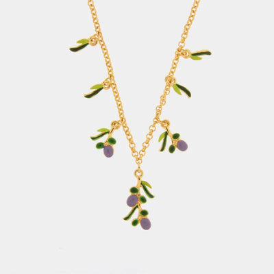 Collana in Metallo con olive