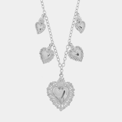 Collana in Metallo cuore sacro ex voto - BYSIMON gioielli