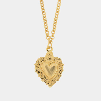 Collana in Metallo cuore sacro - BYSIMON gioielli
