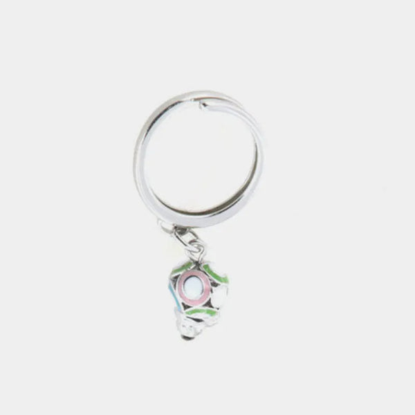 Anello in Metallo con campana portafortuna impreziosita da smalti colorati - BYSIMON gioielli