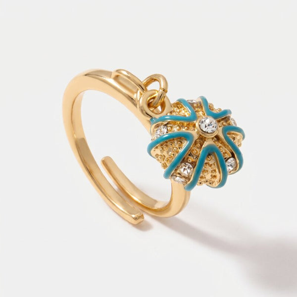 Anello con riccio di mare siciliano | gioielleria siciliana | BYSIMON