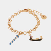 Bracciale in Metallo con gondola veneziana