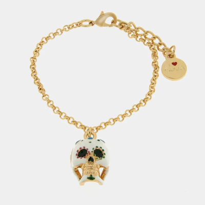 Bracciale in Metallo con capuzzella bianca AMONAPOLI - gioiello BySimon
