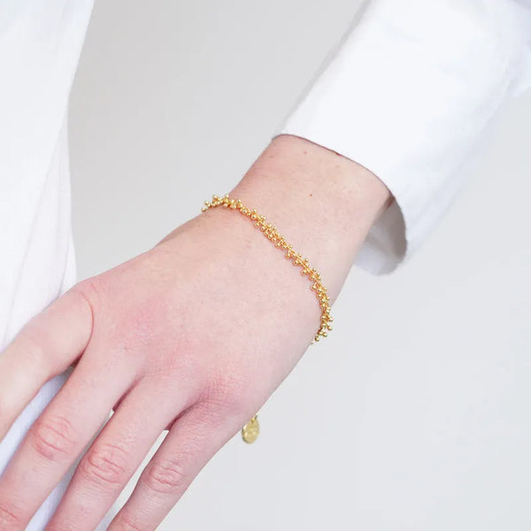Bracciale in Metallo con sfere - BYSIMON gioielli