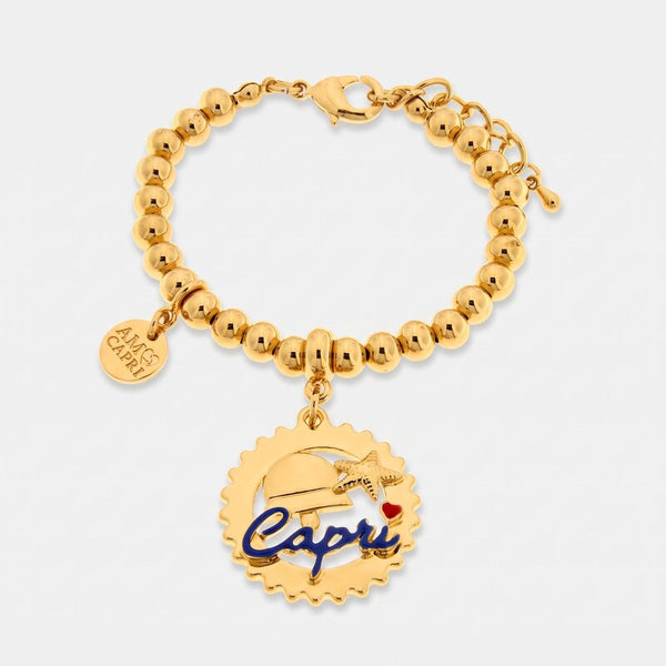 Bracciale in Metallo campanella, stella, Capri - BYSIMON gioielli
