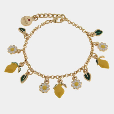 Bracciale con limoni e margherite siciliane | gioielleria sicilia | BYSIMON