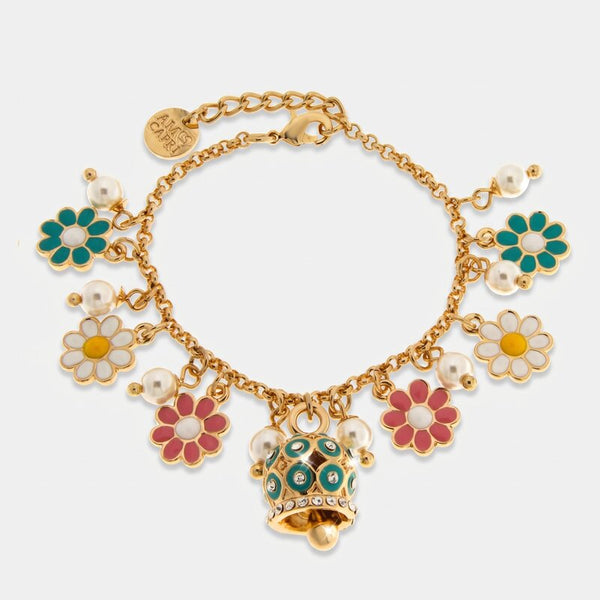Bracciale in Metallo campanella e margherite CAPRI - gioiello BySimon