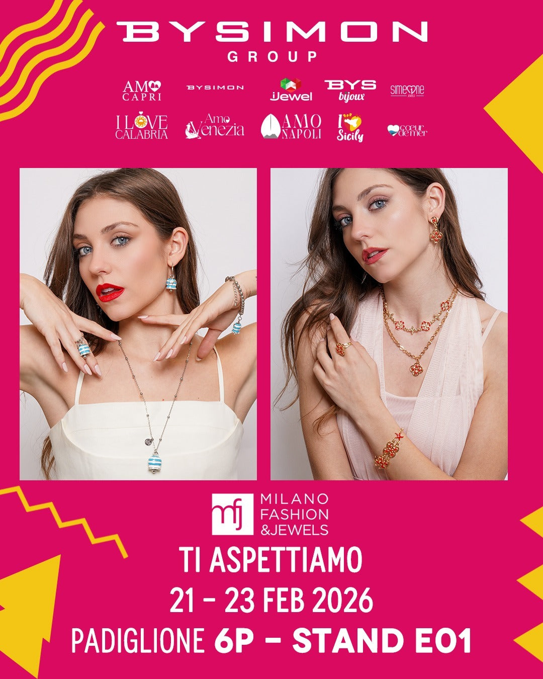 Bysimon | MILANO FASHION & JEWELS  21 – 23 febbraio 2026