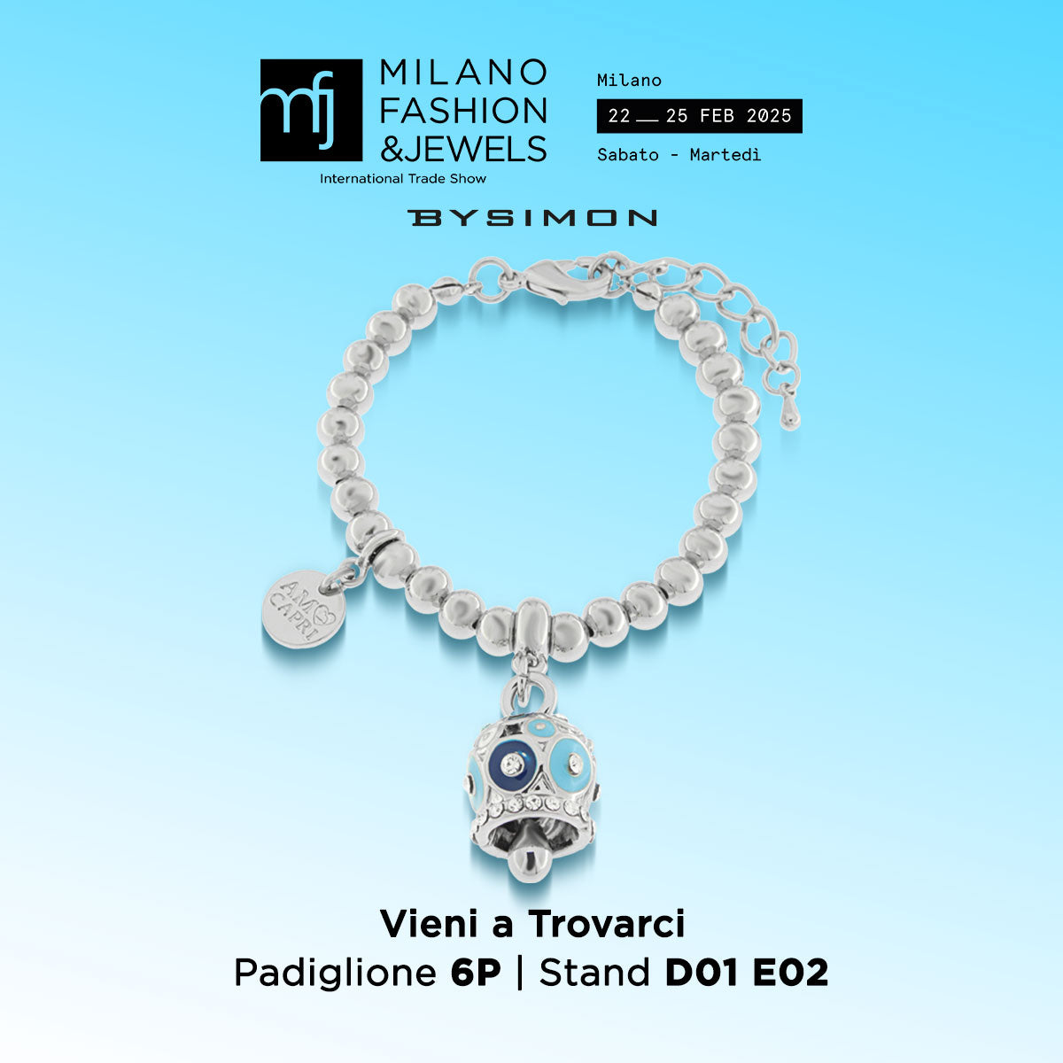Ti aspettiamo a Milano Fashion Jewels