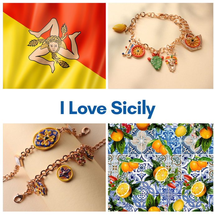 I Love Sicily: jewels dedicated to the island of Sicily