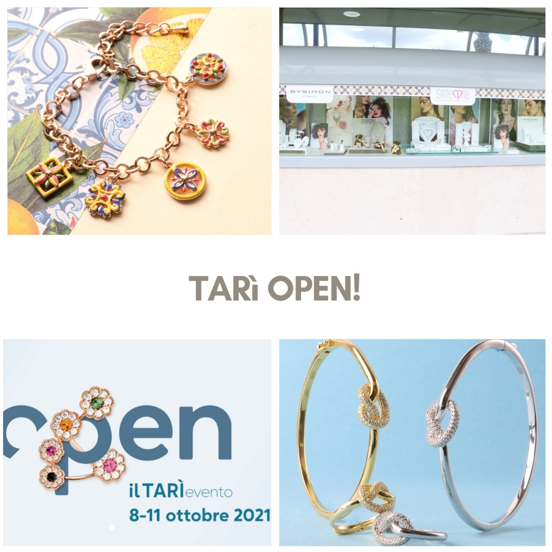 I nostri gioielli al Tarì OPEN! Ottobre
