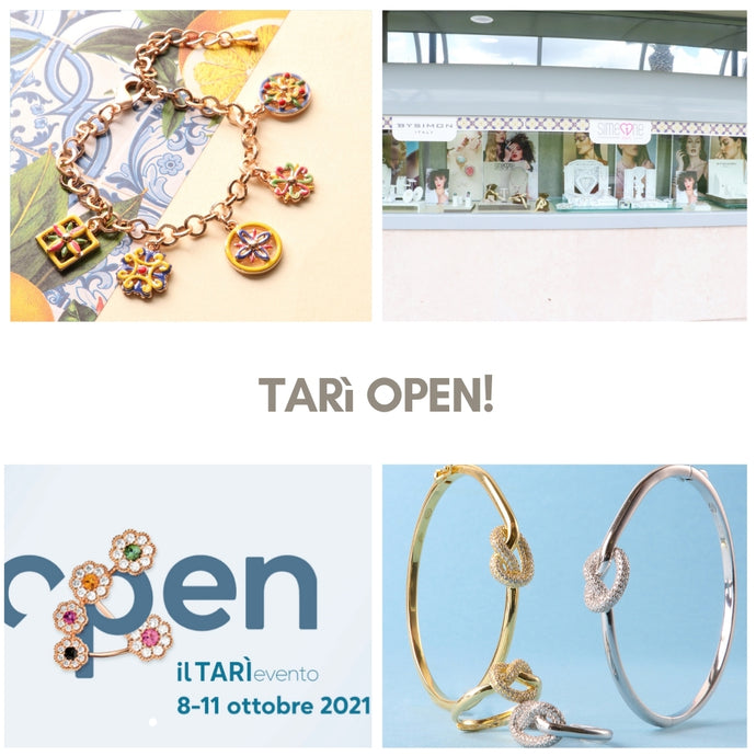 Our jewels at Tarì OPEN! October