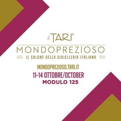 TARI MONDO PREZIOSO 11 - 14 OTTOBRE 2019 | BYSIMON SPA