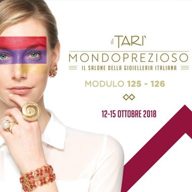TARI MONDO PREZIOSO 12 -15 OTTOBRE | TARI PRECIOUS WORLD | BYSIMON SPA