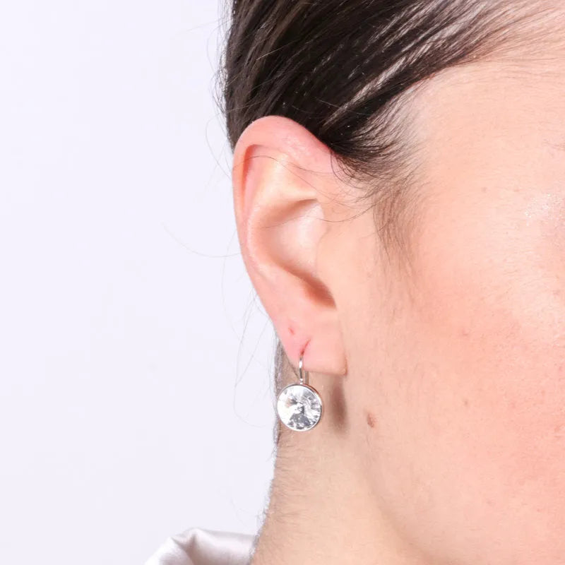 925 Sterling Silver Stud Earrings with Hook