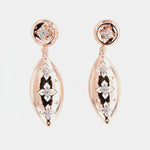 Orecchini in Argento 925  pendenti con zirconi