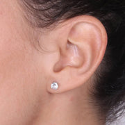 Orecchini in Argento 925 punto luce