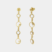 Orecchini in Argento 925 con cristalli pendenti