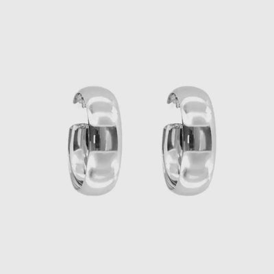 Orecchini in Argento 925  a cerchio lisci
