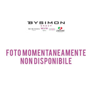 Orecchini in Argento 925 semicerchio con stelle impreziosito da cristalli colorati.