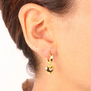 Orecchini in Argento 925 con pendenti a forma di cuore