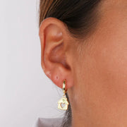 MonoOr in Argento 925 a forma di casa placcato oro giallo