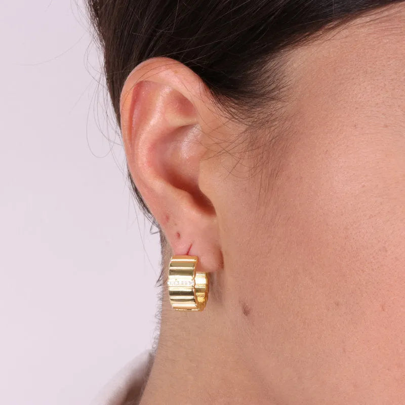 925 Silver hoop earrings