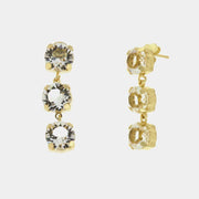 Orecchini in Argento 925 con punti luce pendenti