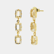 Orecchini in Argento 925 con punti luce pendenti