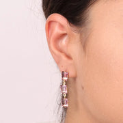 Orecchini in Argento 925 con punti luce pendenti