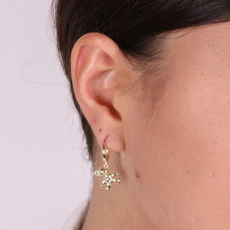 Orecchini in Argento 925 con orsetti pendenti