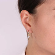 Orecchini in Argento 925 con cuore pendente