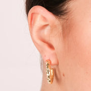 Orecchini in Argento 925 a semi cerchio